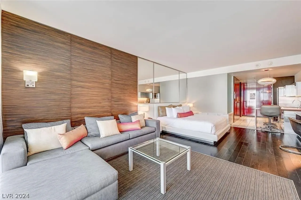 Daire Stylish Palms Mountain View Studio Balcony Access 28309 Las Vegas ABD