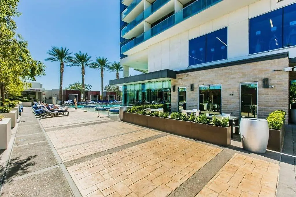 Stylish Palms Mountain View Studio Balcony Access 28309 라스베이거스 아파트